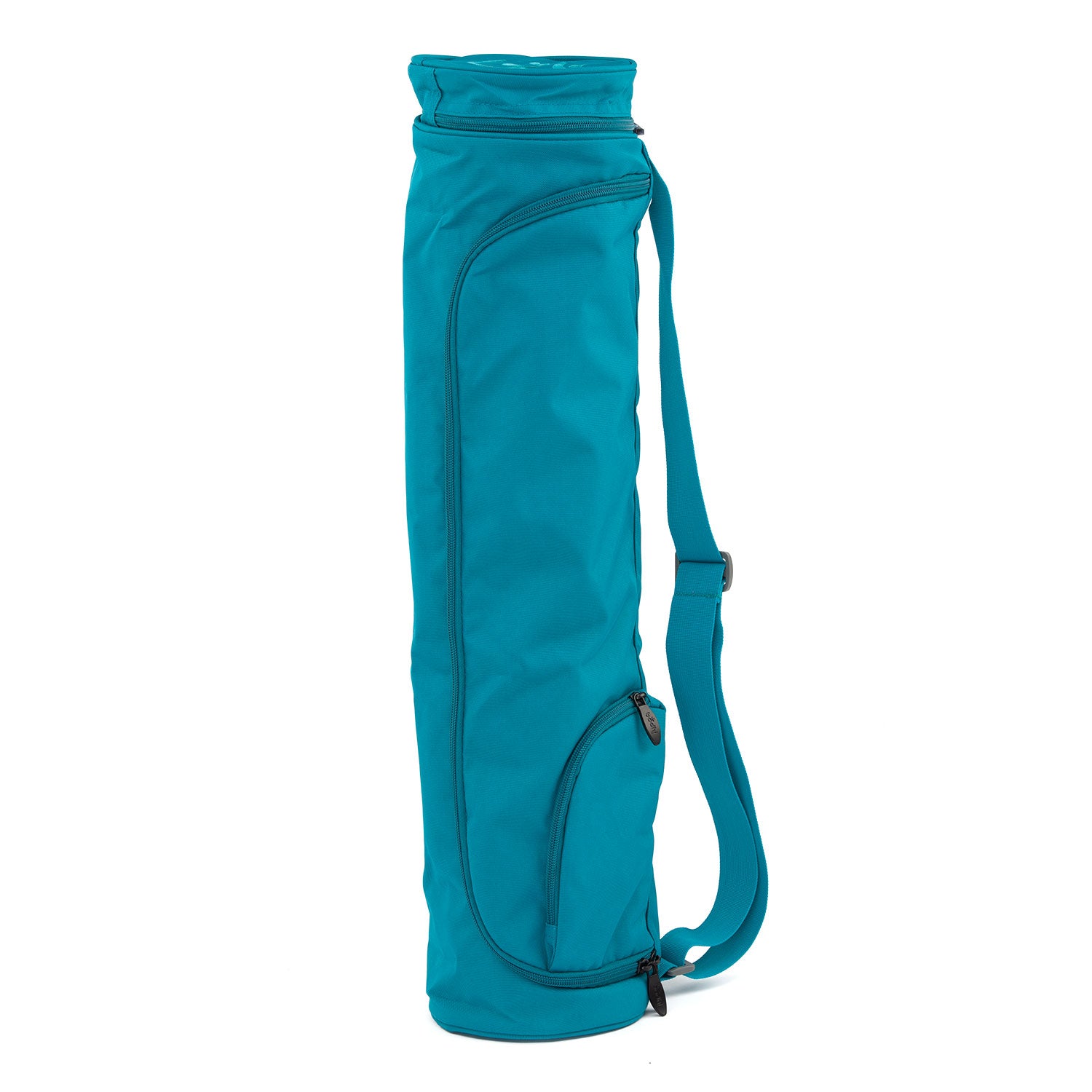 bolsa mochila para yoga BAGGU, con bolsillos color azafrán