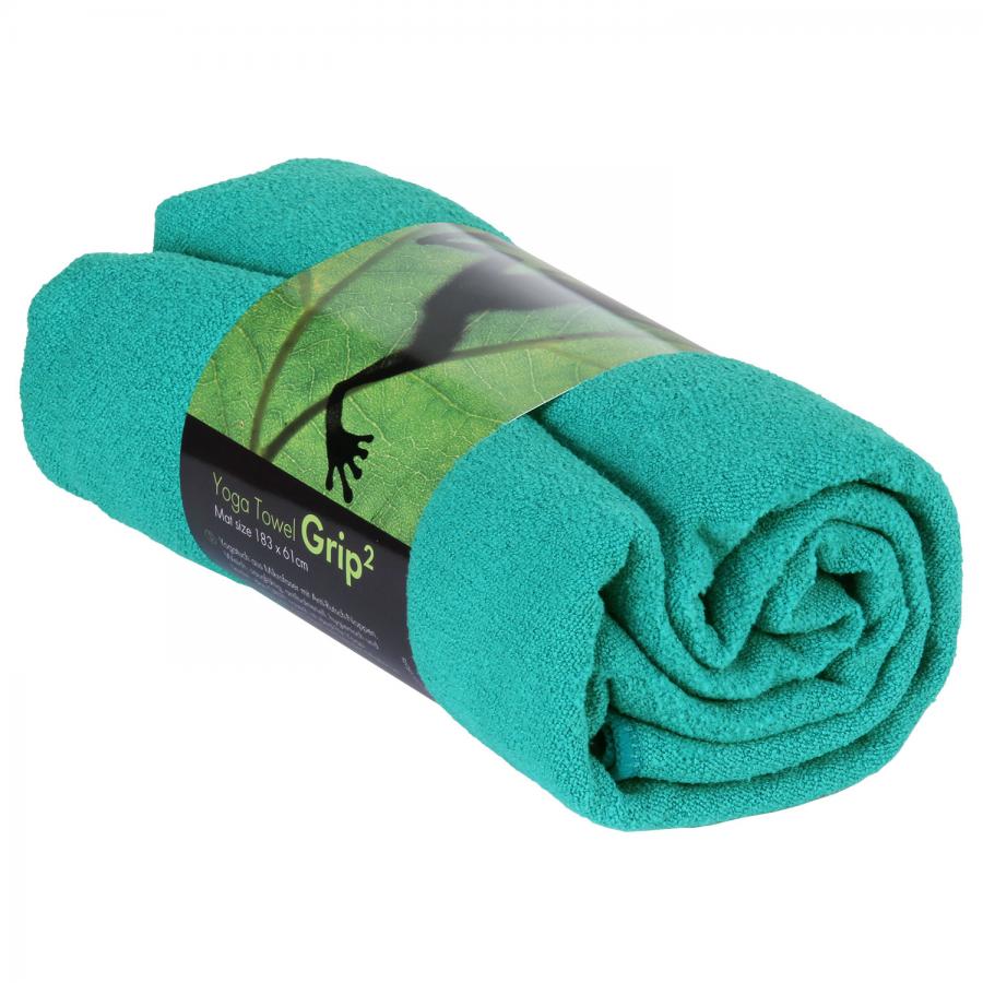 Heathyoga Toalla de yoga caliente antideslizante, toalla de microfibra  antideslizante para esterilla de yoga, diseño exclusivo de bolsillos en las